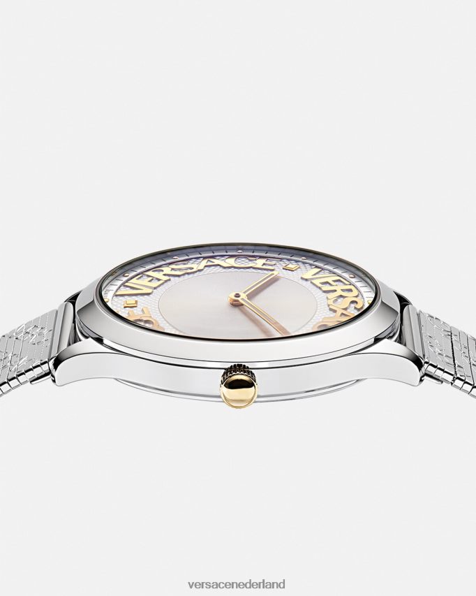 Versace logo halo-horloge vrouwen pnul accessoires J2T4F4969