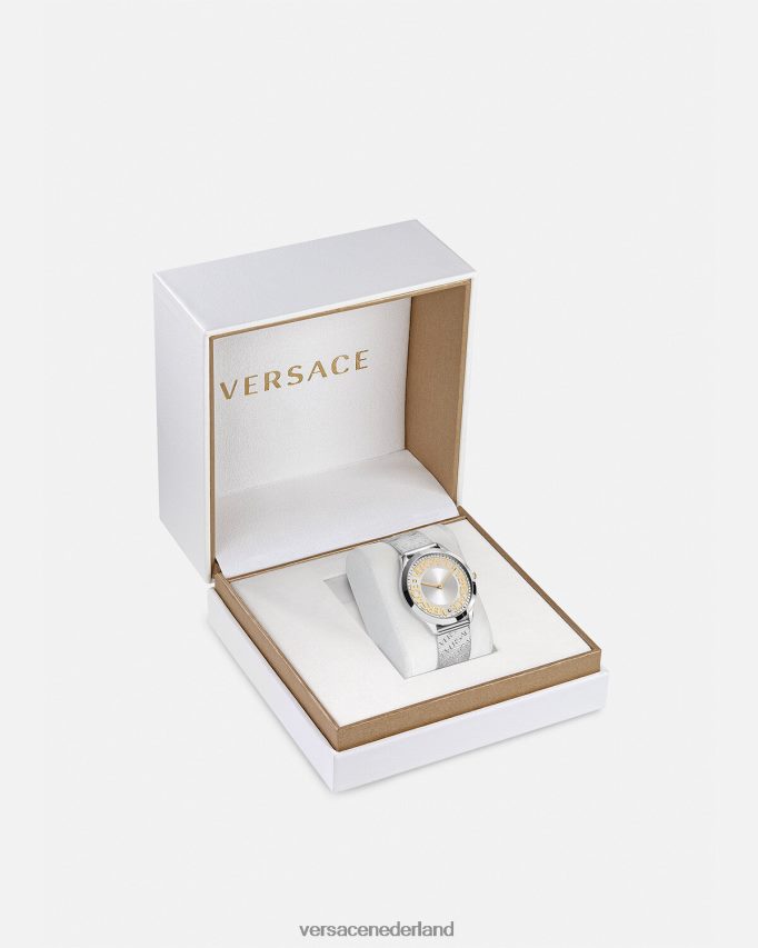 Versace logo halo-horloge vrouwen pnul accessoires J2T4F4969