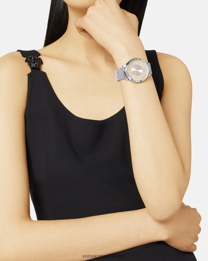 Versace logo halo-horloge vrouwen pnul accessoires J2T4F4969