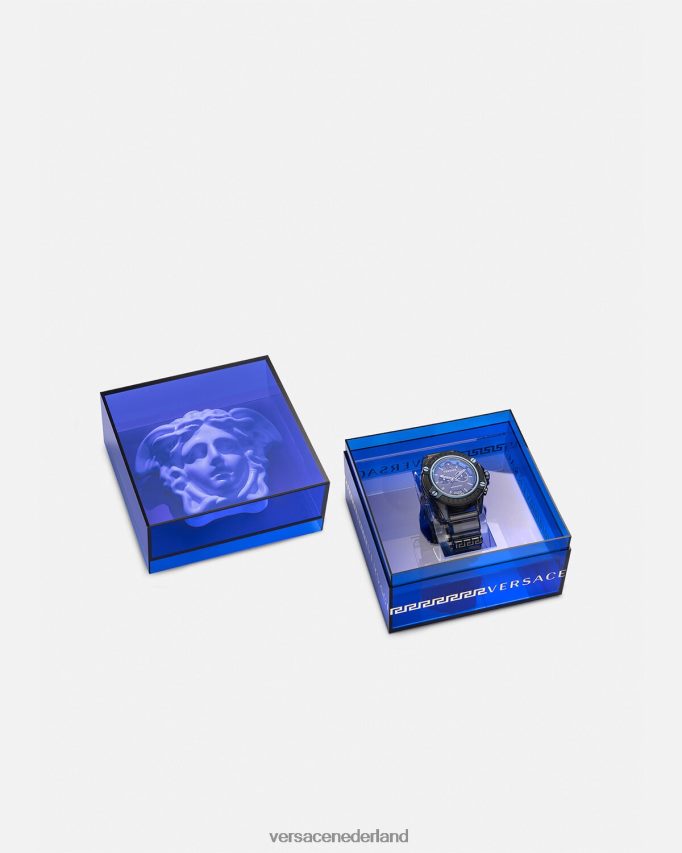 Versace pictogram actief horloge vrouwen grijs accessoires J2T4F4977