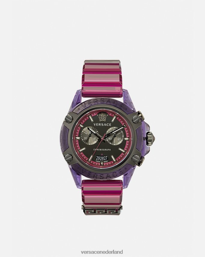 Versace pictogram actief horloge vrouwen pnul accessoires J2T4F4989