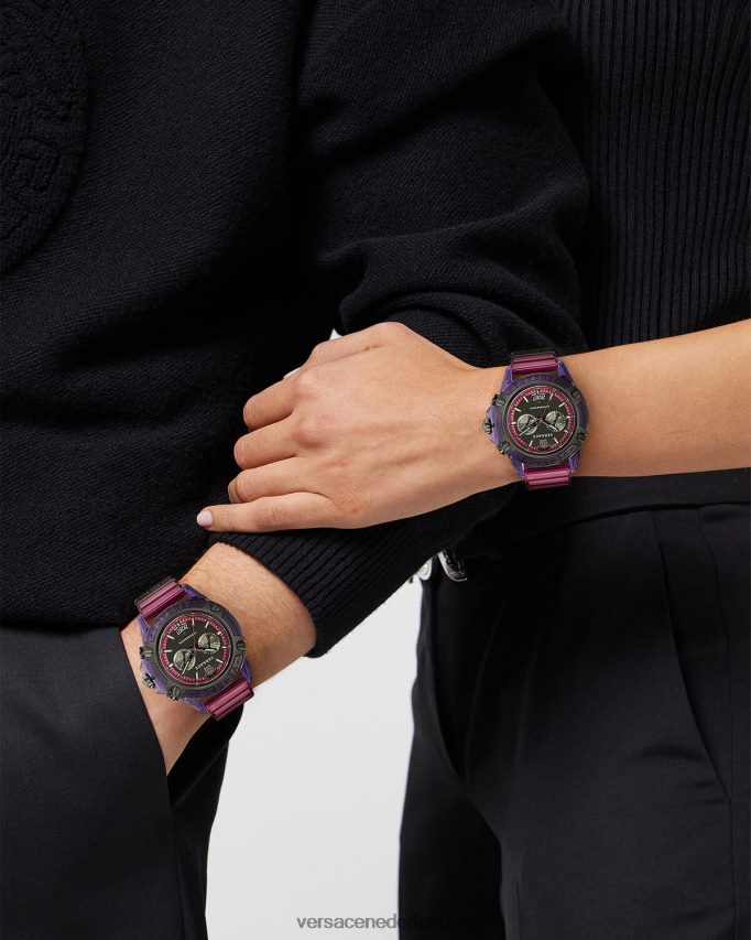 Versace pictogram actief horloge vrouwen pnul accessoires J2T4F4989