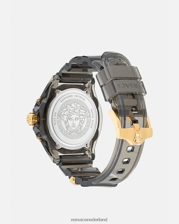 Versace pictogram actief indiglo horloge vrouwen pnul accessoires J2T4F4940