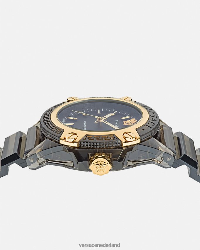 Versace pictogram actief indiglo horloge vrouwen pnul accessoires J2T4F4940