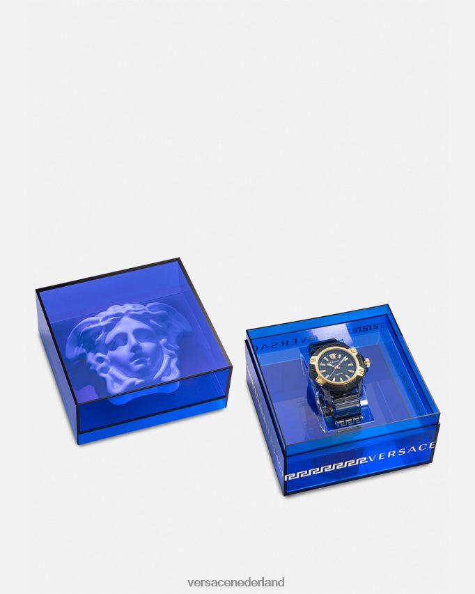 Versace pictogram actief indiglo horloge vrouwen pnul accessoires J2T4F4940
