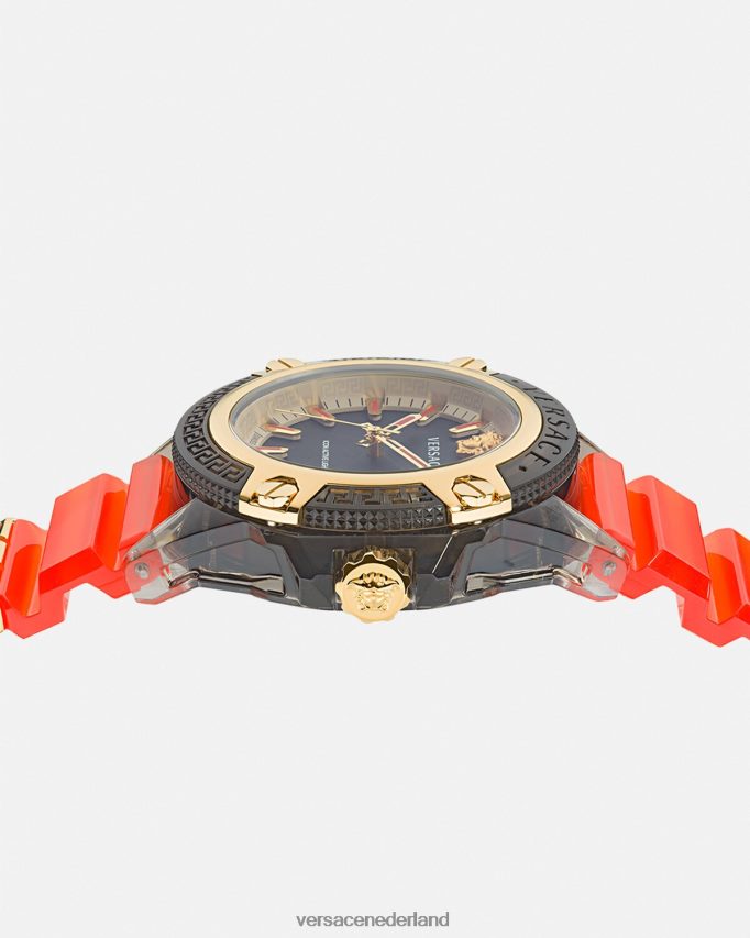 Versace pictogram actief indiglo horloge vrouwen pnul accessoires J2T4F4941