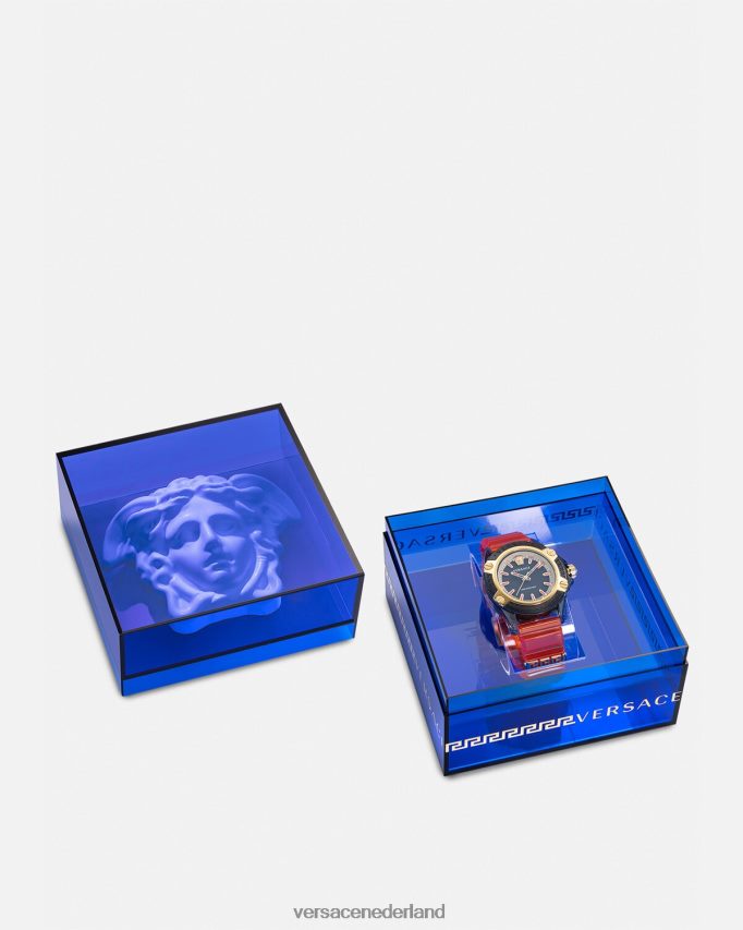 Versace pictogram actief indiglo horloge vrouwen pnul accessoires J2T4F4941