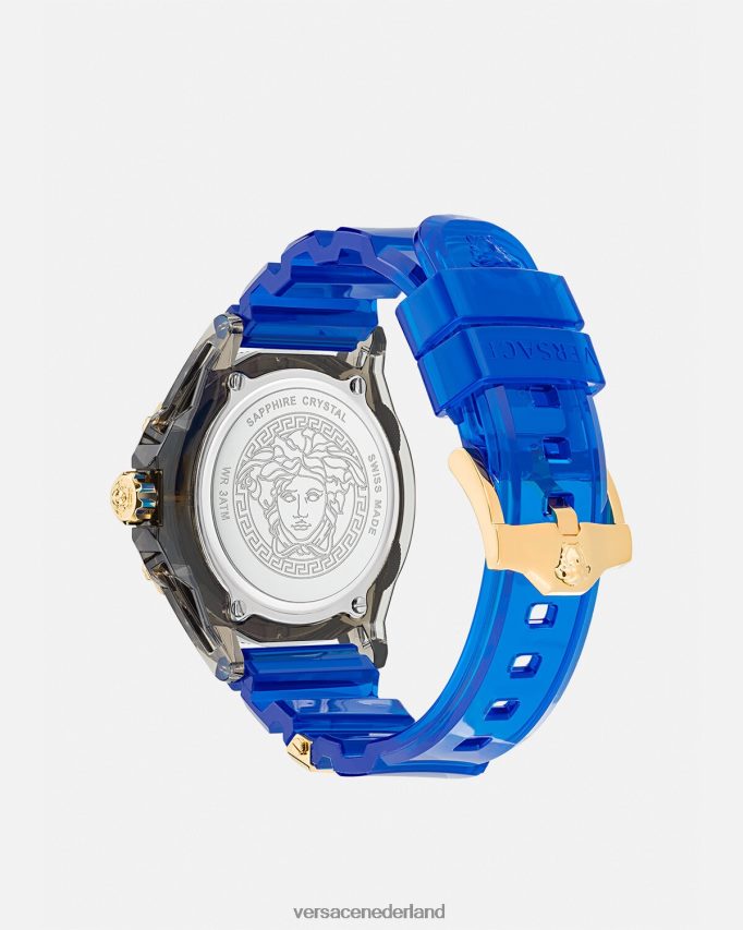 Versace pictogram actief indiglo horloge vrouwen pnul accessoires J2T4F4942