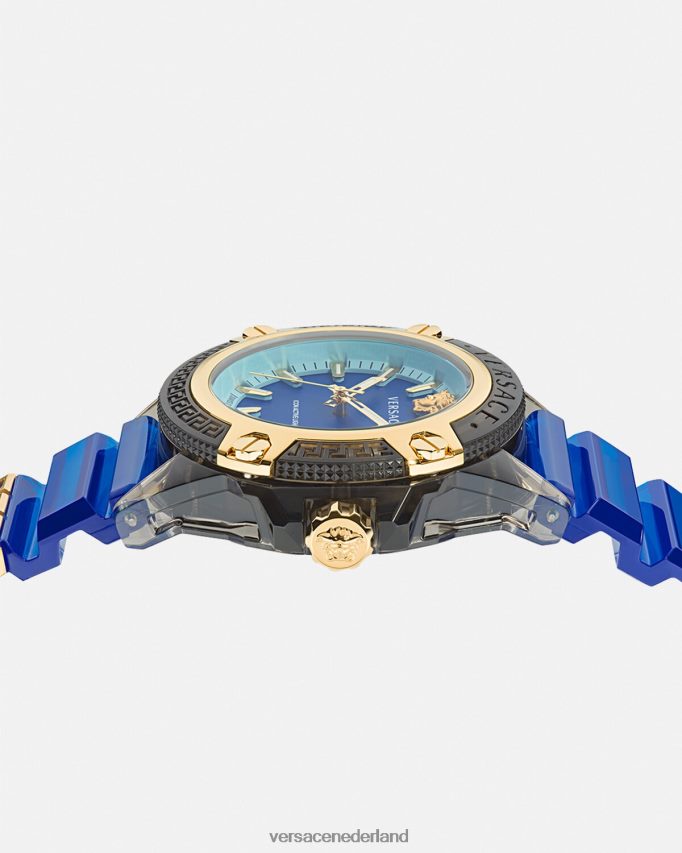 Versace pictogram actief indiglo horloge vrouwen pnul accessoires J2T4F4942