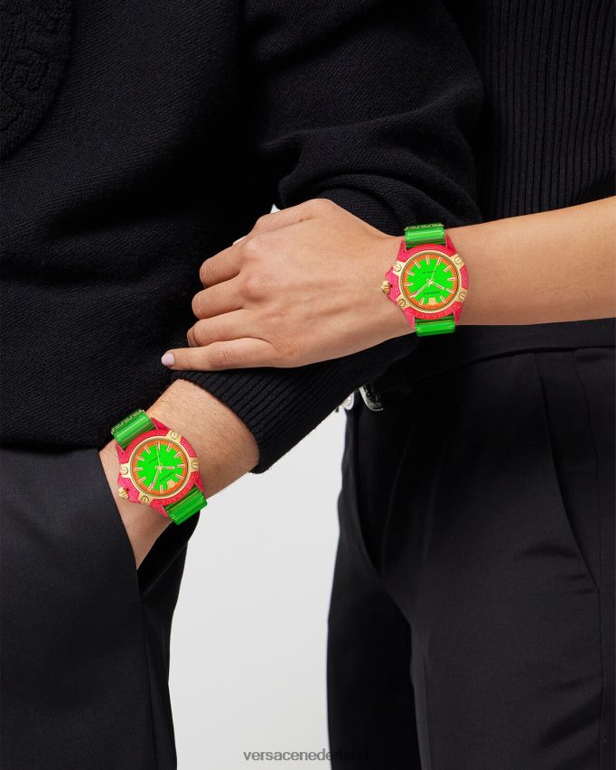 Versace pictogram actief indiglo horloge vrouwen pnul accessoires J2T4F4943