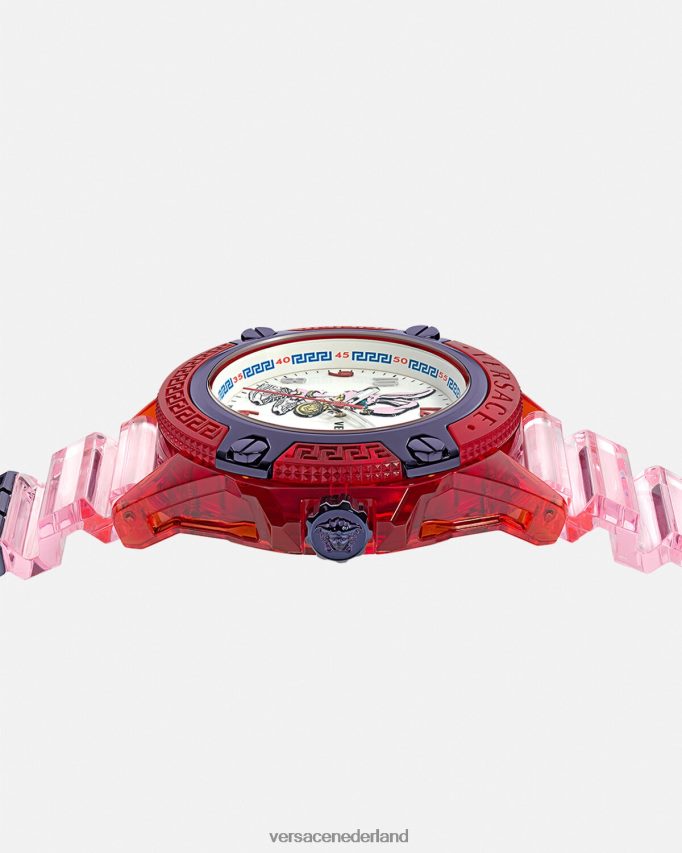 Versace pictogram actief maannieuwjaar konijnhorloge vrouwen pnul accessoires J2T4F4978