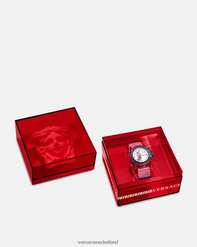 Versace pictogram actief maannieuwjaar konijnhorloge vrouwen pnul accessoires J2T4F4978