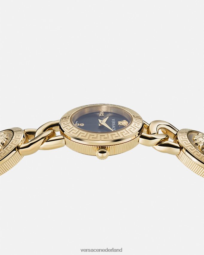 Versace stud icoon diamanten horloge vrouwen pnul accessoires J2T4F4953