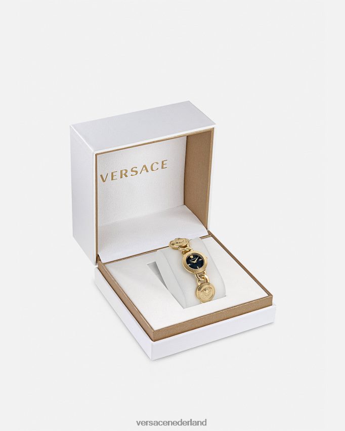 Versace stud icoon diamanten horloge vrouwen pnul accessoires J2T4F4953