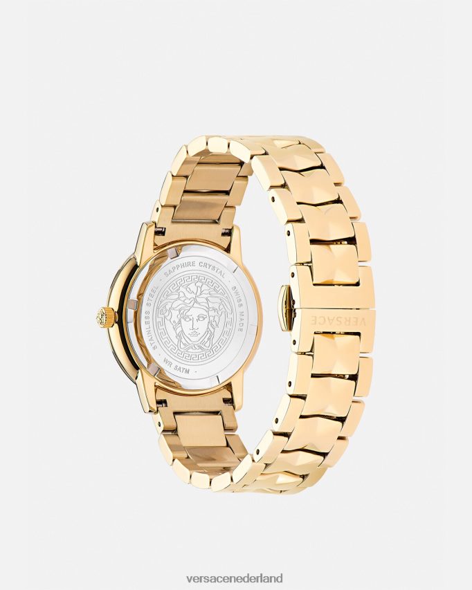 Versace v-tribute horloge vrouwen goud accessoires J2T4F4974