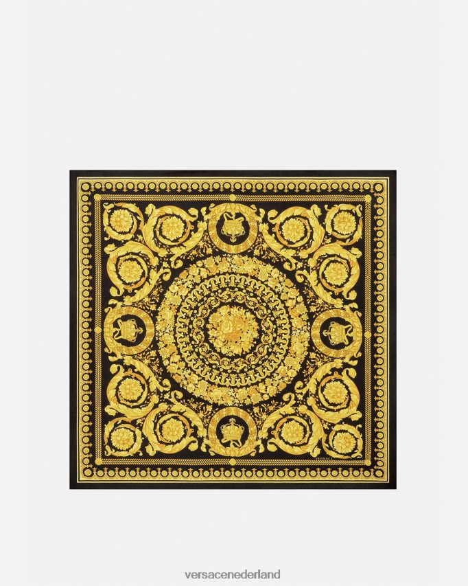 Versace Barocco grote zijden sjaal vrouwen afdrukken accessoires J2T4F4902