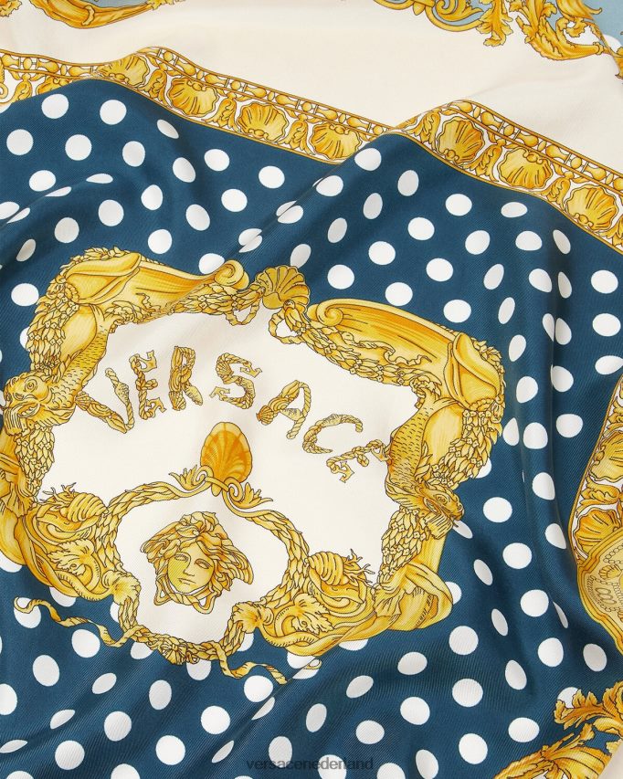 Versace zeeschelp barok grote zijden sjaal vrouwen afdrukken accessoires J2T4F4898
