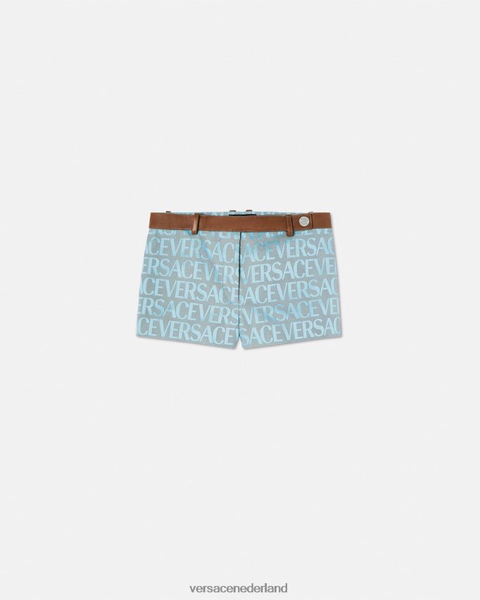 Versace allover korte broek vrouwen afdrukken kleding J2T4F4194