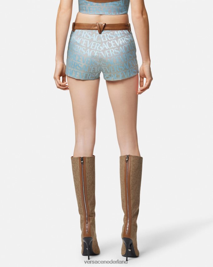 Versace allover korte broek vrouwen afdrukken kleding J2T4F4194