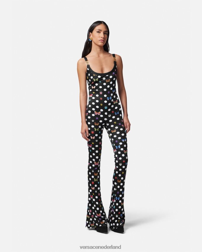 Versace vlinders Medusa \'95 jumpsuit vrouwen één kleur kleding J2T4F47
