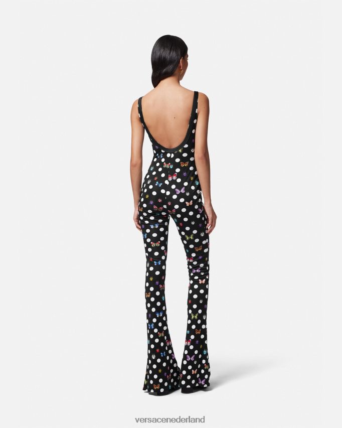 Versace vlinders Medusa \'95 jumpsuit vrouwen één kleur kleding J2T4F47