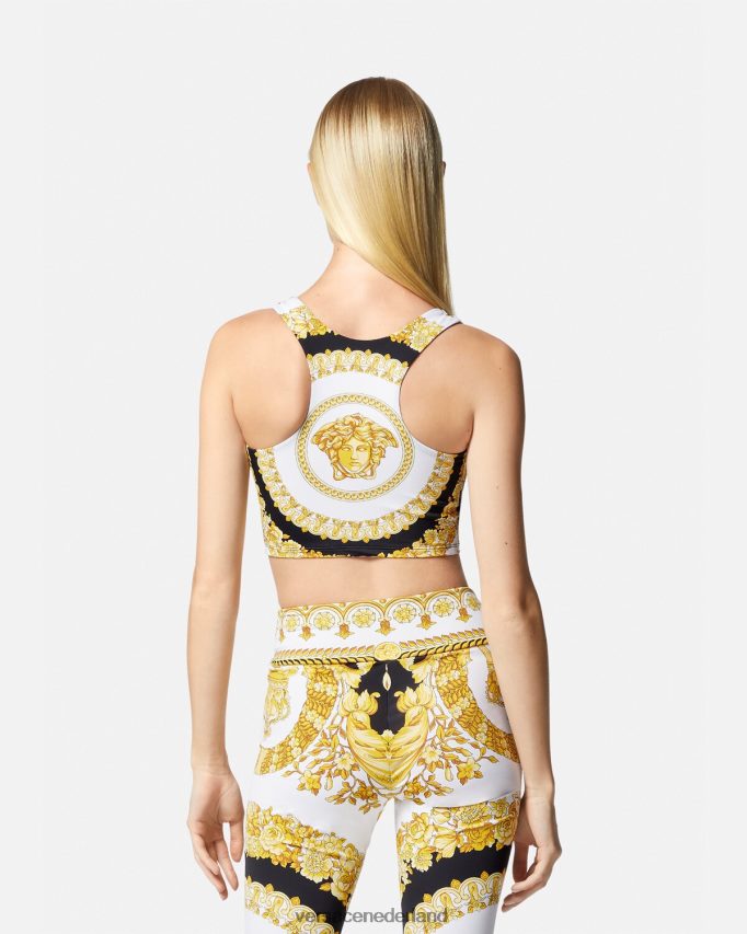 Versace Barocco gym sportbeha vrouwen afdrukken kleding J2T4F4229