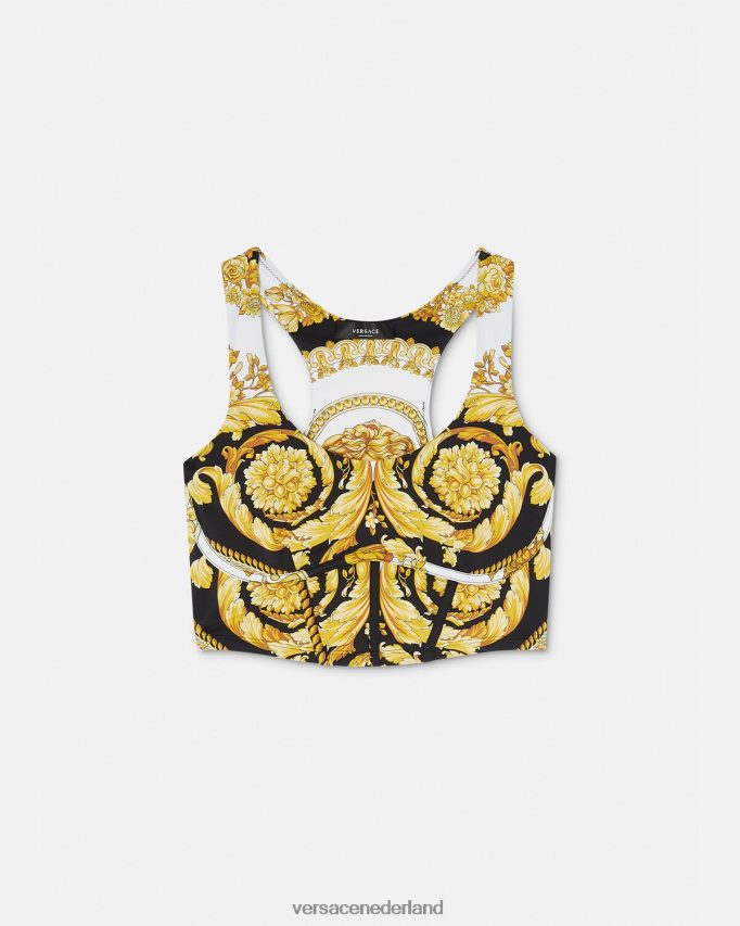 Versace Barocco gym sportbeha vrouwen afdrukken kleding J2T4F4229
