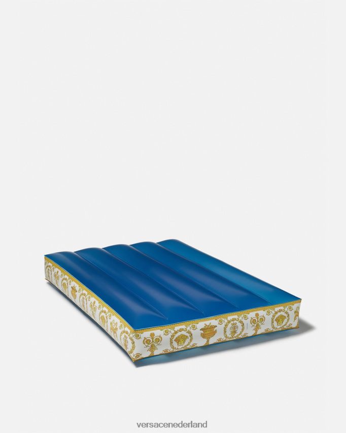 Versace Crete de fleur floatmatras vrouwen lichtblauw ondergoed en strandkleding J2T4F41213