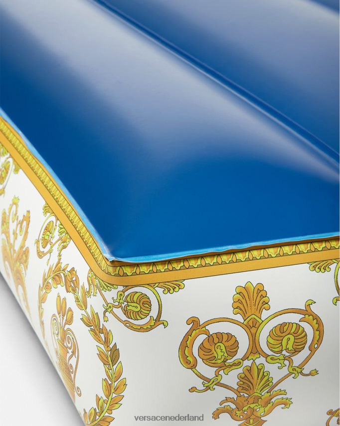 Versace Crete de fleur floatmatras vrouwen lichtblauw ondergoed en strandkleding J2T4F41213