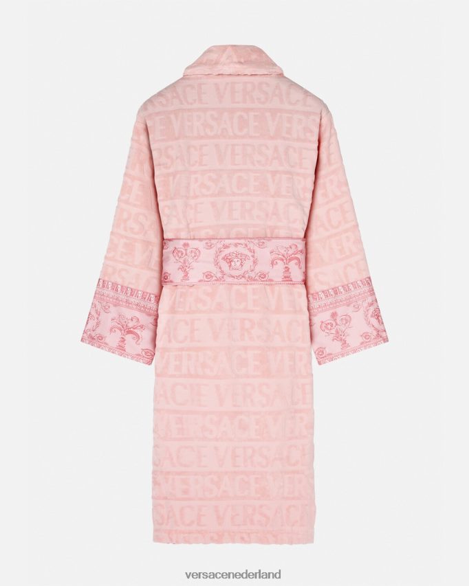 Versace Ik barokke badjas vrouwen roze ondergoed en strandkleding J2T4F41095