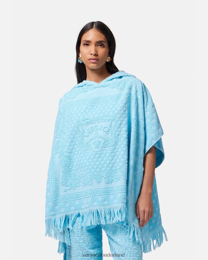 Versace Heritage vlinders handdoek cover-up vrouwen één kleur ondergoed en strandkleding J2T4F41192