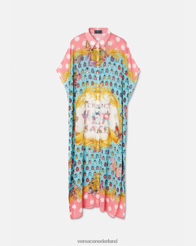 Versace vlinders shirt cover-up vrouwen afdrukken ondergoed en strandkleding J2T4F41193