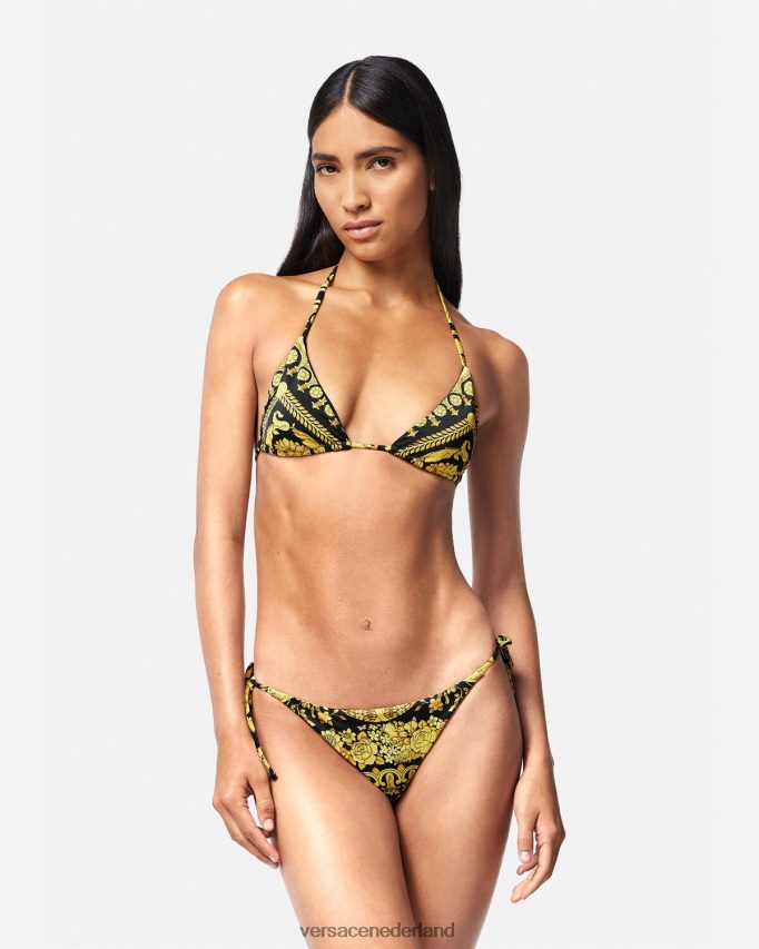 Versace Bikinitopje met barokprint vrouwen afdrukken ondergoed en strandkleding J2T4F41138