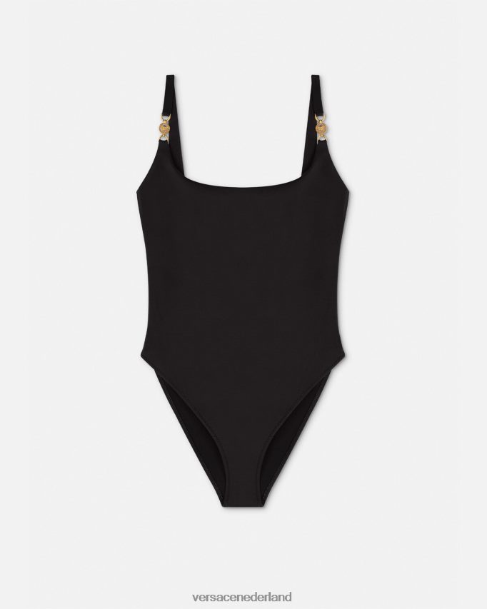 Versace Medusa '95 zwempak uit één stuk vrouwen zwart ondergoed en strandkleding J2T4F41147