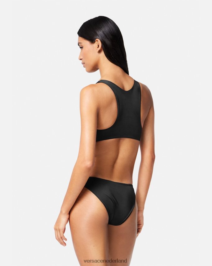 Versace Medusa \'95 zwempak uit één stuk vrouwen zwart ondergoed en strandkleding J2T4F41148