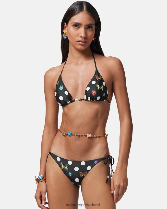 Versace bikinibroekje met vlinders vrouwen afdrukken ondergoed en strandkleding J2T4F41115