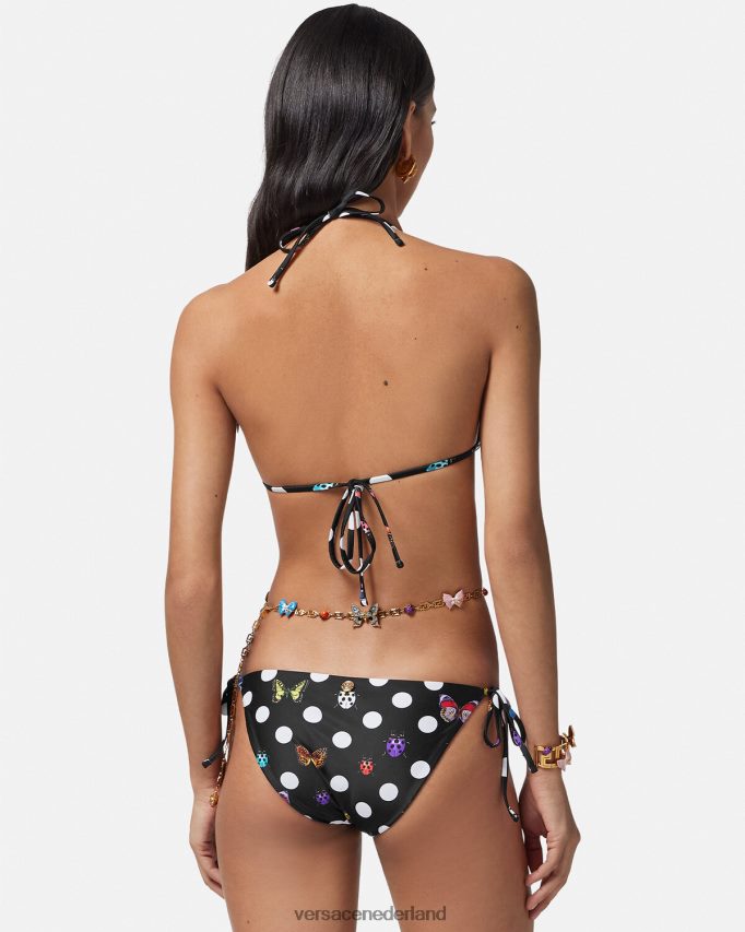 Versace bikinibroekje met vlinders vrouwen afdrukken ondergoed en strandkleding J2T4F41115