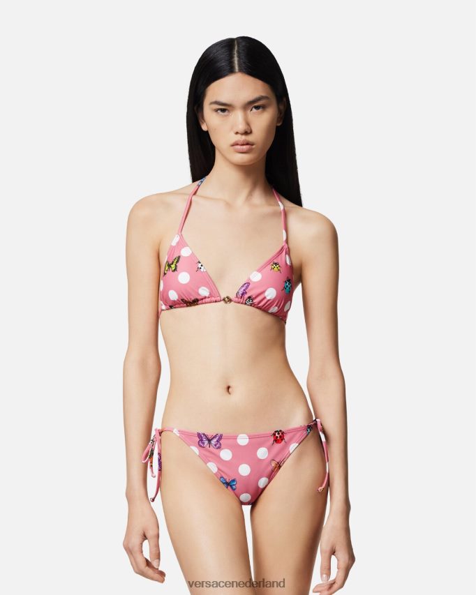 Versace bikinitopje met vlinders vrouwen afdrukken ondergoed en strandkleding J2T4F41131