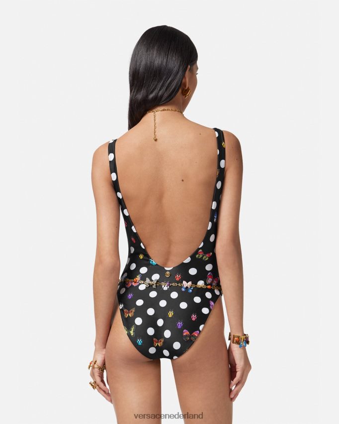 Versace vlinders badpak uit één stuk vrouwen afdrukken ondergoed en strandkleding J2T4F41116