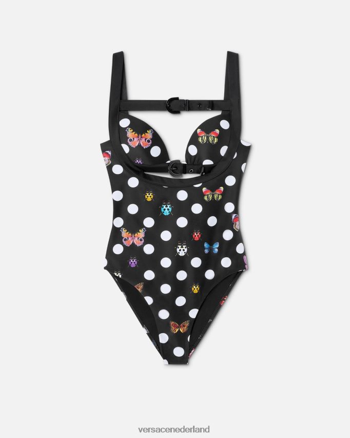 Versace vlinders badpak uit één stuk vrouwen afdrukken ondergoed en strandkleding J2T4F41117