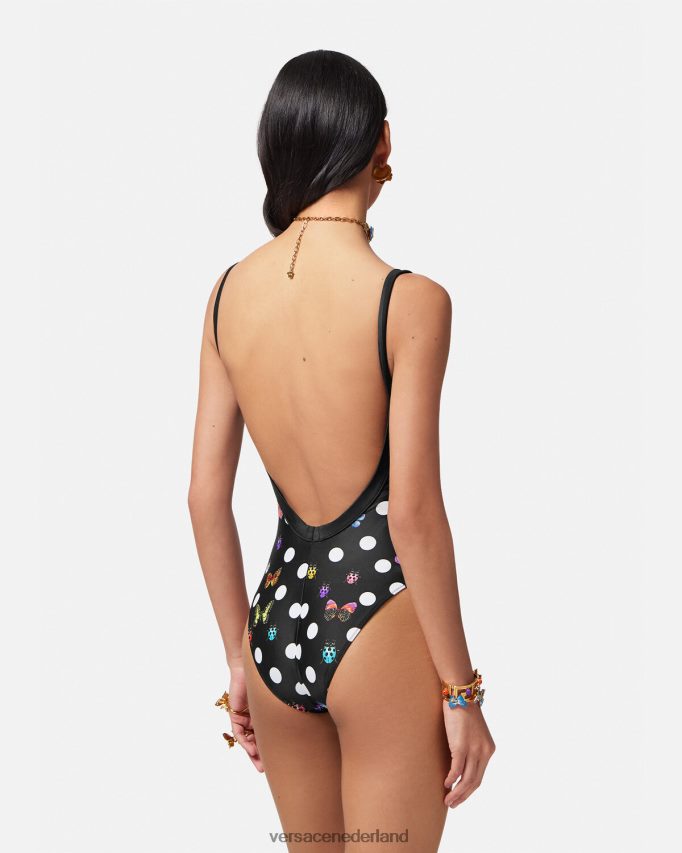 Versace vlinders badpak uit één stuk vrouwen afdrukken ondergoed en strandkleding J2T4F41117