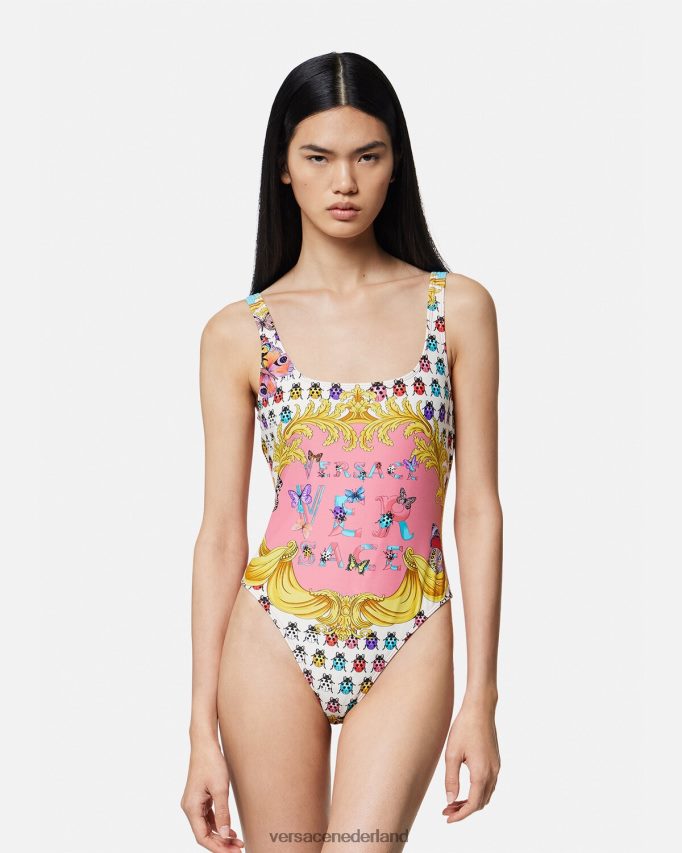 Versace vlinders badpak uit één stuk vrouwen afdrukken ondergoed en strandkleding J2T4F41134