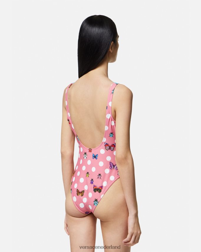 Versace vlinders badpak uit één stuk vrouwen afdrukken ondergoed en strandkleding J2T4F41134