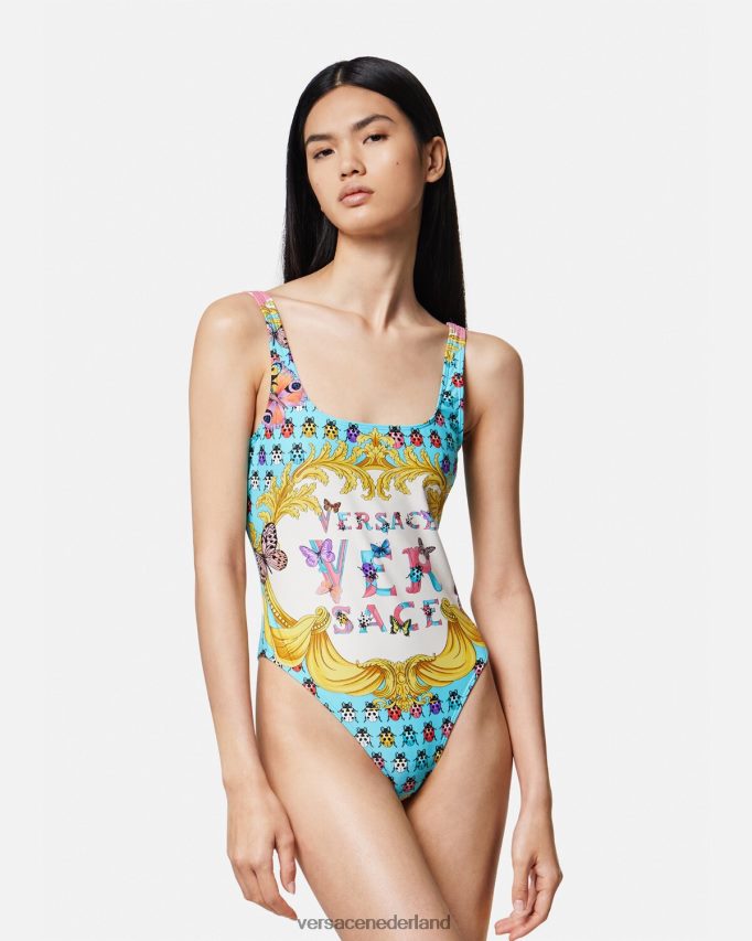 Versace vlinders badpak uit één stuk vrouwen afdrukken ondergoed en strandkleding J2T4F41135