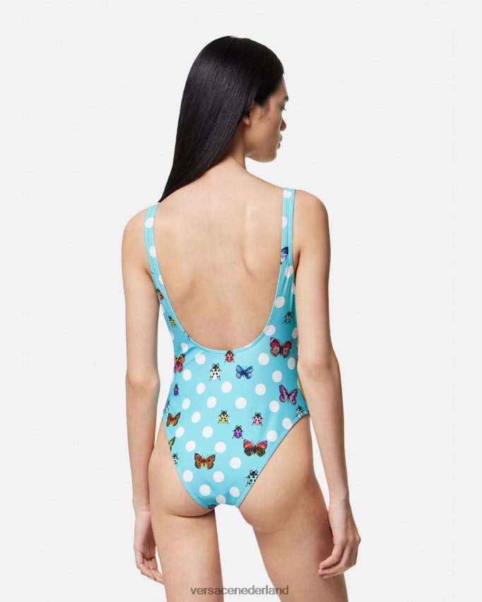 Versace vlinders badpak uit één stuk vrouwen afdrukken ondergoed en strandkleding J2T4F41135