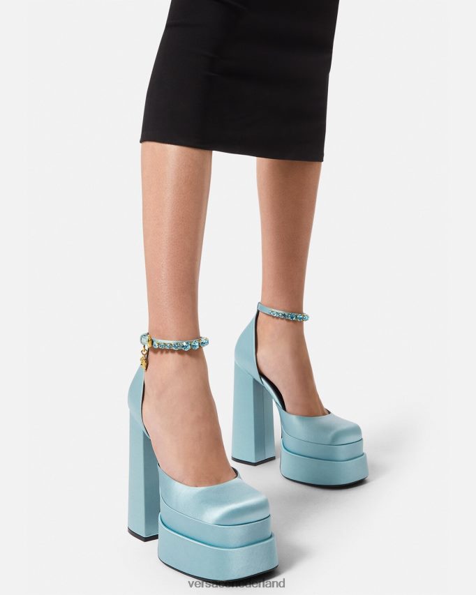 Versace medusa aevitas platformpompen vrouwen één kleur schoen J2T4F4413