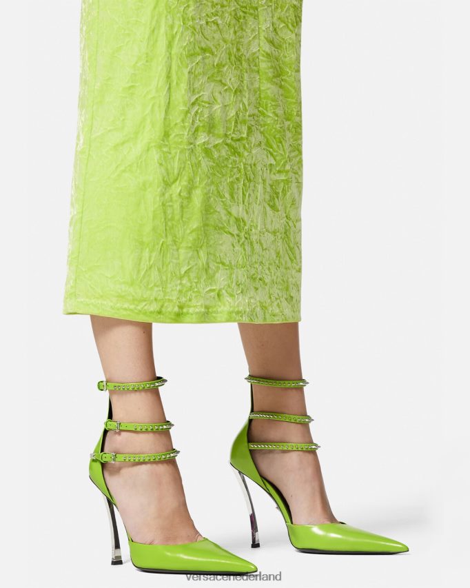 Versace puntige pompen met puntige punt vrouwen groente schoen J2T4F4401