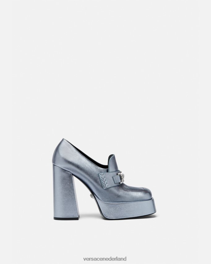 Versace Medusa '95 metallic platformpompen vrouwen één kleur schoen J2T4F4485