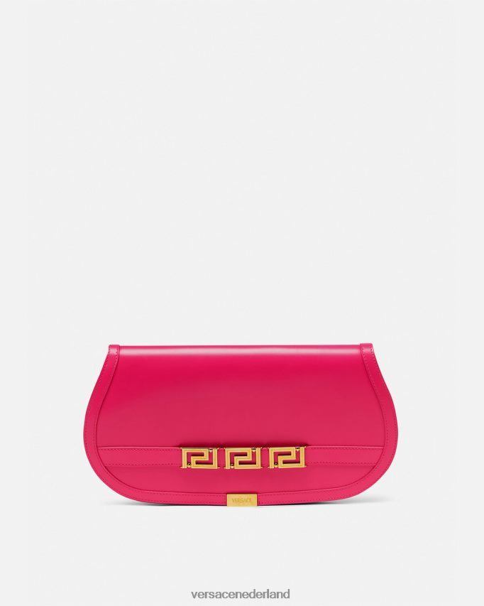 Versace Greca godin koppeling vrouwen roze Tassen J2T4F4262