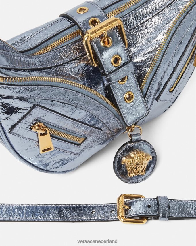 Versace metallic herhalende kleine hobotas vrouwen één kleur Tassen J2T4F4277
